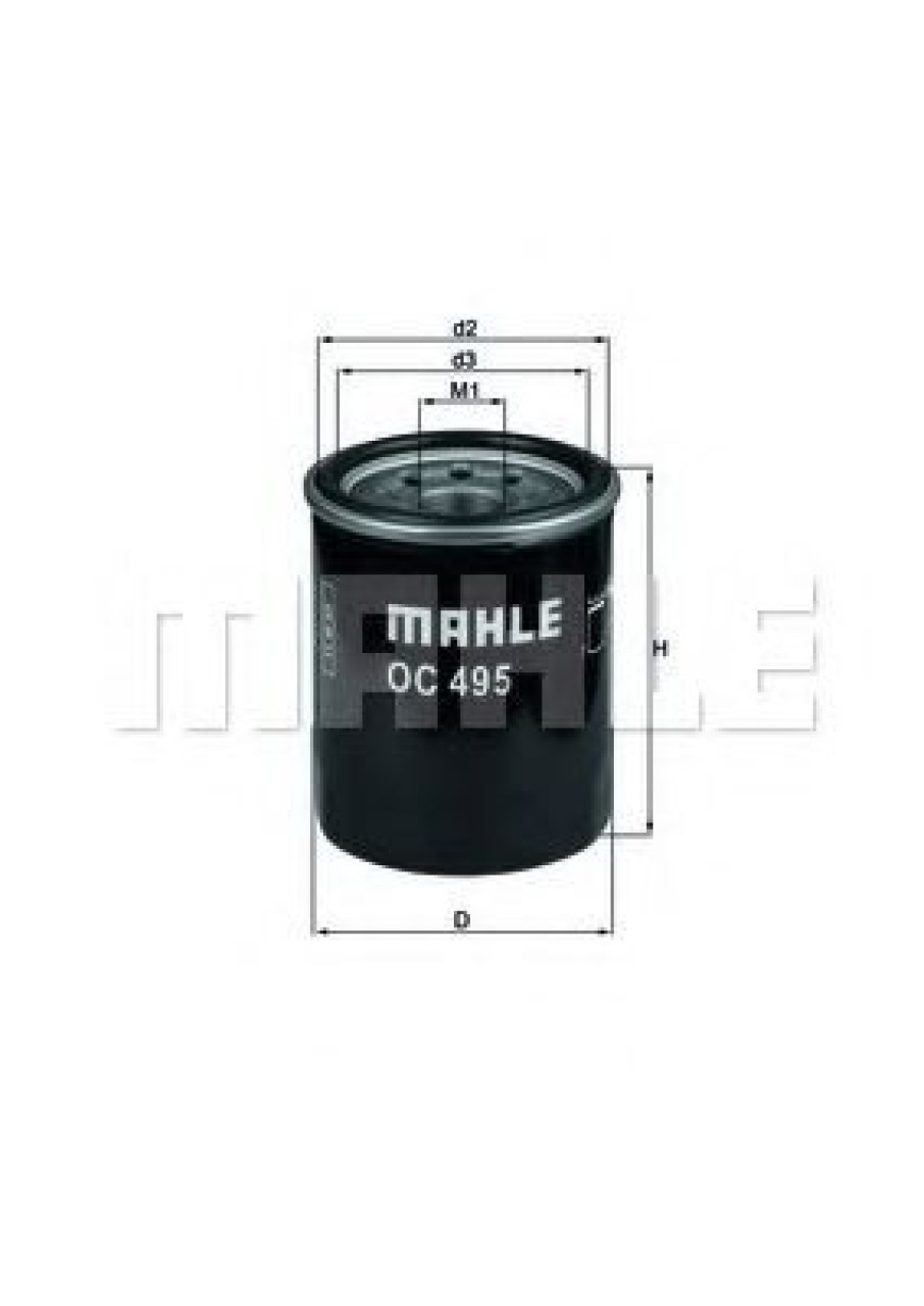 Filtru ulei SMART FORFOUR (454) (2004 - 2006) KNECHT OC 495 piesa NOUA