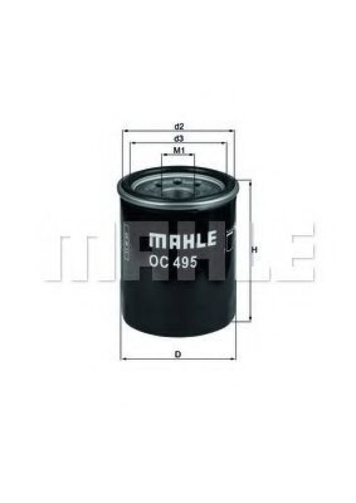 Filtru ulei SMART FORFOUR (454) (2004 - 2006) KNECHT OC 495 piesa NOUA