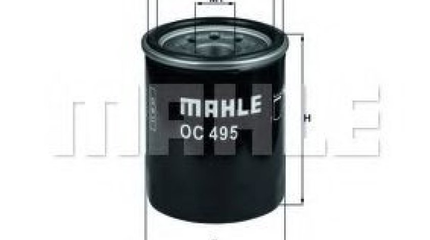 Filtru ulei SMART FORFOUR (454) (2004 - 2006) MAHLE ORIGINAL OC 495 piesa NOUA