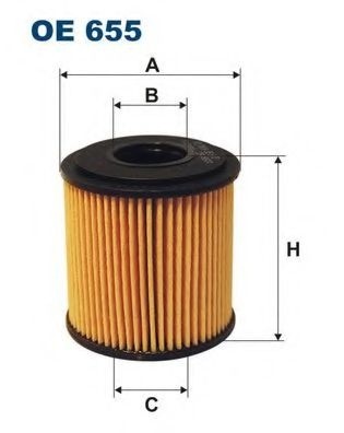 Filtru ulei SMART FORTWO Cupe (451) (2007 - 2016) FILTRON OE655 piesa NOUA