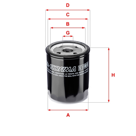Filtru Ulei Sofima Bmw S 1100 R