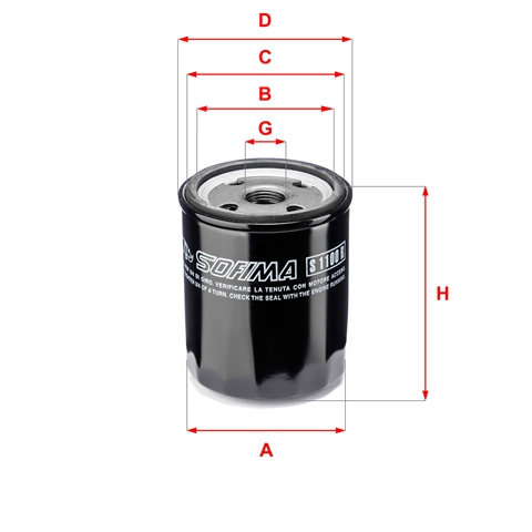 Filtru Ulei Sofima Bmw S 1100 R