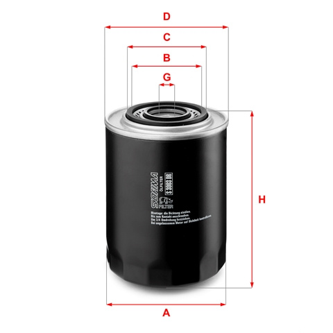 Filtru Ulei Sofima Citroën S 3003 DR