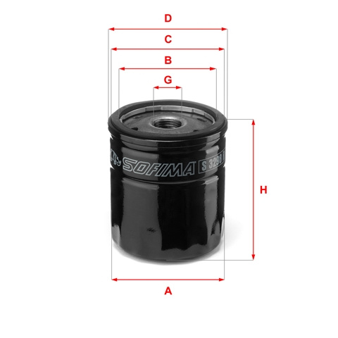 Filtru Ulei Sofima Ford S 3298 R