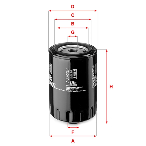 Filtru Ulei Sofima Gueldner S 5603 R