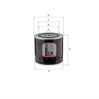 Filtru Ulei Sofima Kia S 3653 R