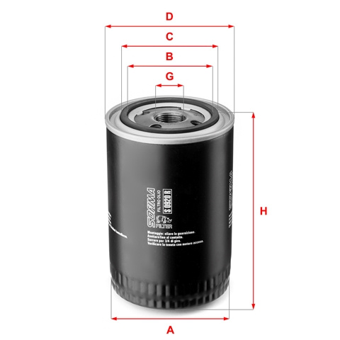 Filtru Ulei Sofima Peugeot S 0920 R