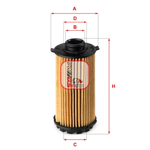 Filtru Ulei Sofima Porsche S 5149 PE