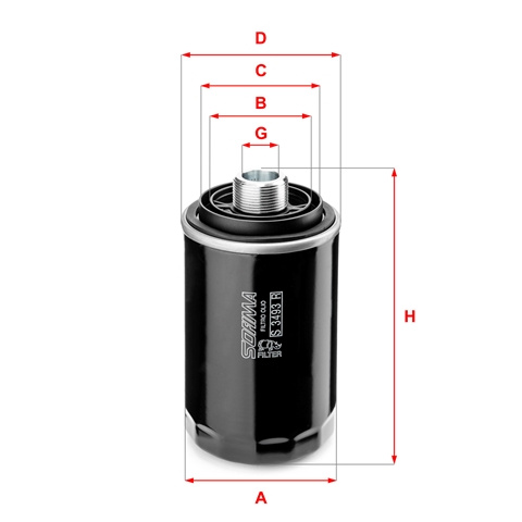 Filtru Ulei Sofima Vag S 3493 R