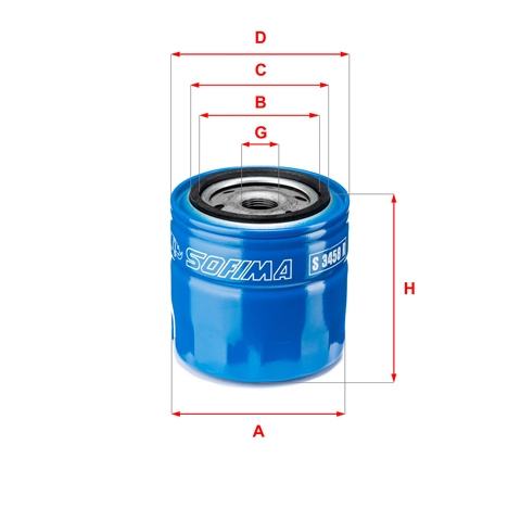 Filtru Ulei Sofima Volvo S 3458 R