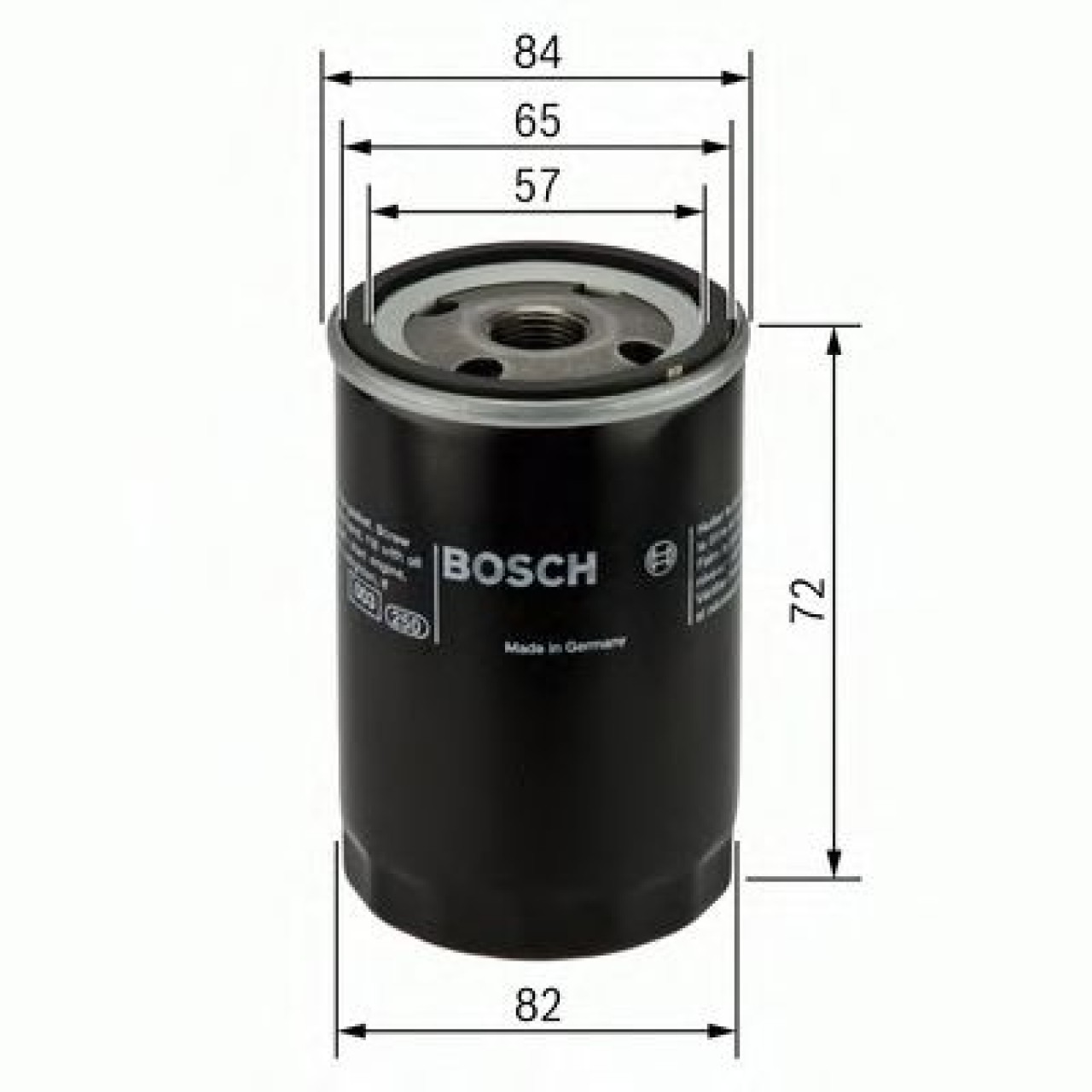 Filtru ulei SUBARU OUTBACK (BE, BH) (1998 - 2003) BOSCH 0 451 103 275 piesa NOUA