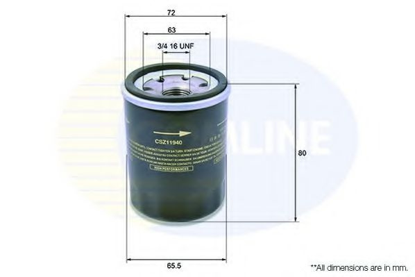 Filtru ulei SUZUKI GRAND VITARA I (FT) (1998 - 2005) COMLINE CSZ11940 piesa NOUA