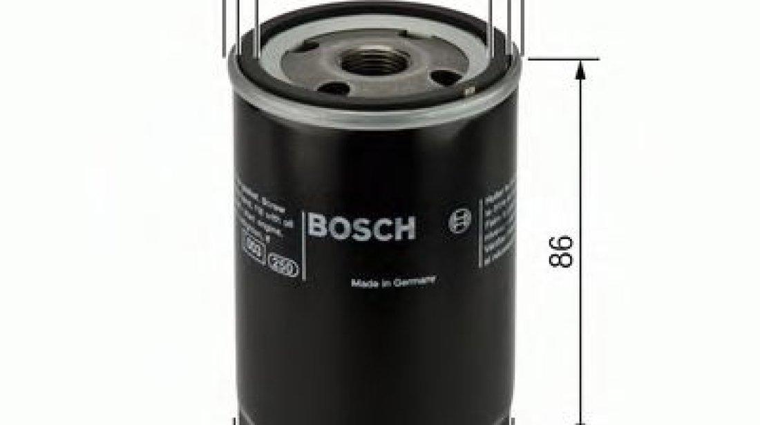 Filtru ulei SUZUKI IGNIS I (FH) (2000 - 2005) BOSCH 0 451 103 276 piesa NOUA