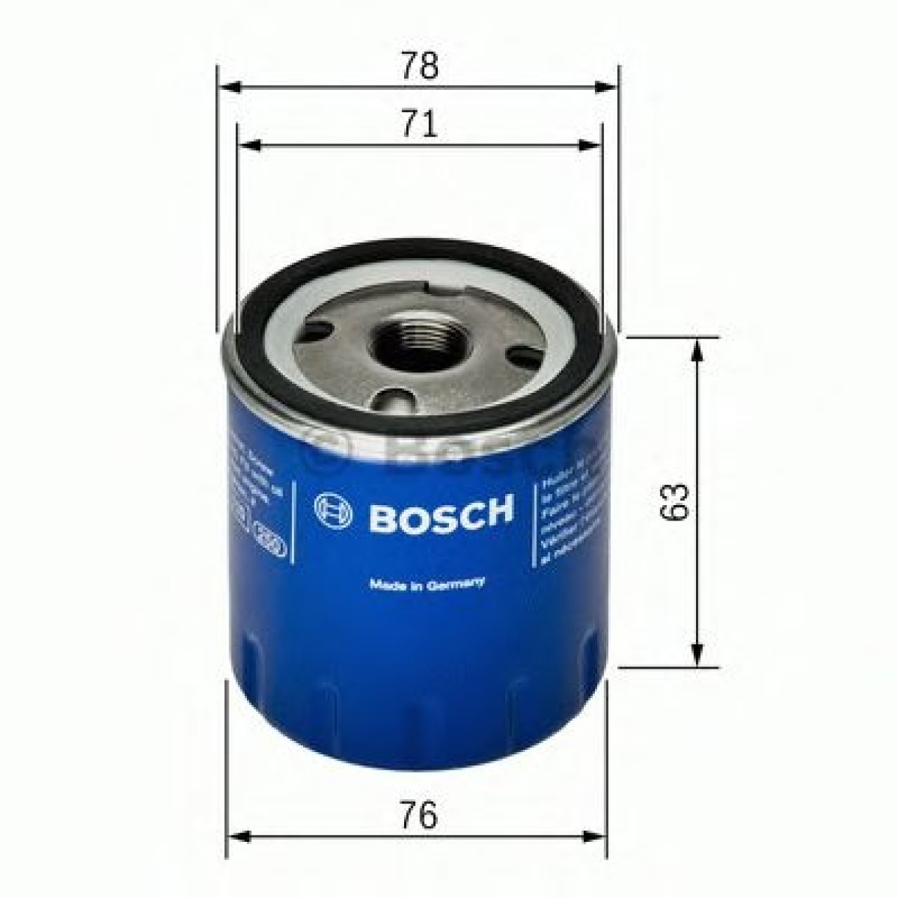 Filtru ulei SUZUKI JIMNY (FJ) (1998 - 2016) BOSCH F 026 407 022 piesa NOUA
