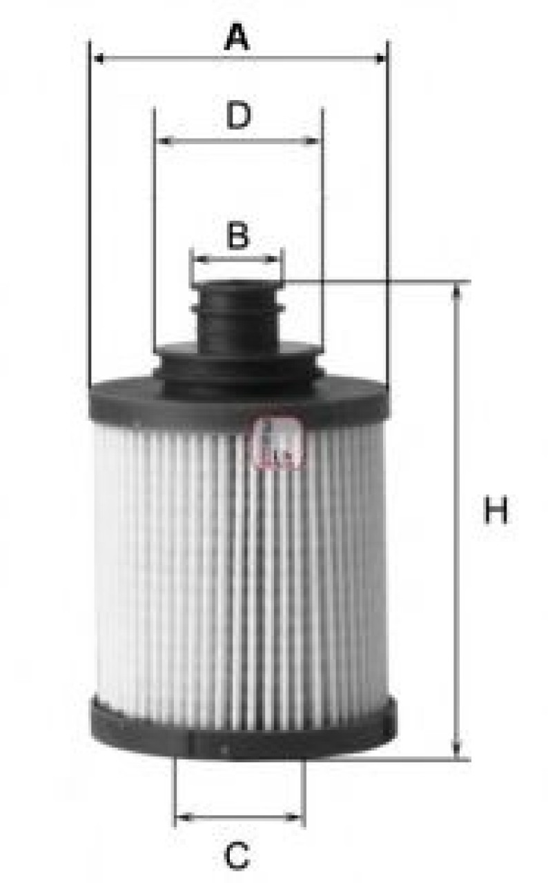Filtru ulei SUZUKI SWIFT III (MZ, EZ) (2005 - 2016) SOFIMA S 5031 PE piesa NOUA