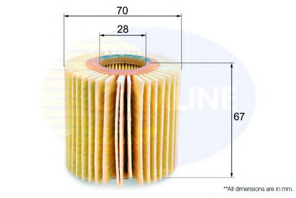 Filtru ulei TOYOTA AURIS (NRE15, ZZE15, ADE15, ZRE15, NDE15) (2006 - 2012) COMLINE EOF245 piesa NOUA