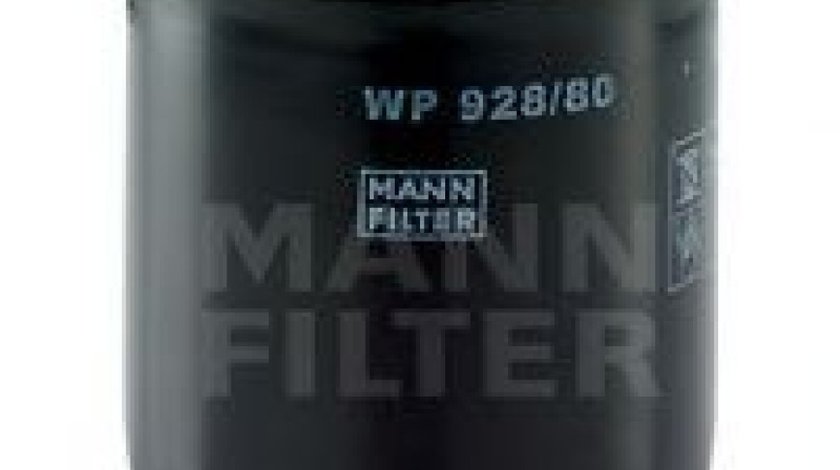 Filtru ulei TOYOTA AVENSIS Liftback (T22) (1997 - 2003) MANN-FILTER WP 928/80 piesa NOUA