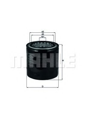 Filtru ulei TOYOTA COROLLA Combi (E12J, E12T) (2001 - 2007) KNECHT OC 294 piesa NOUA