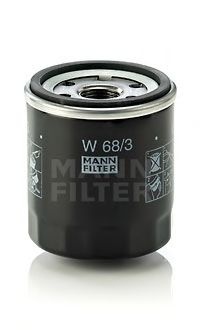 Filtru ulei TOYOTA COROLLA Limuzina (E15) (2006 - 2016) MANN-FILTER W 68/3 piesa NOUA