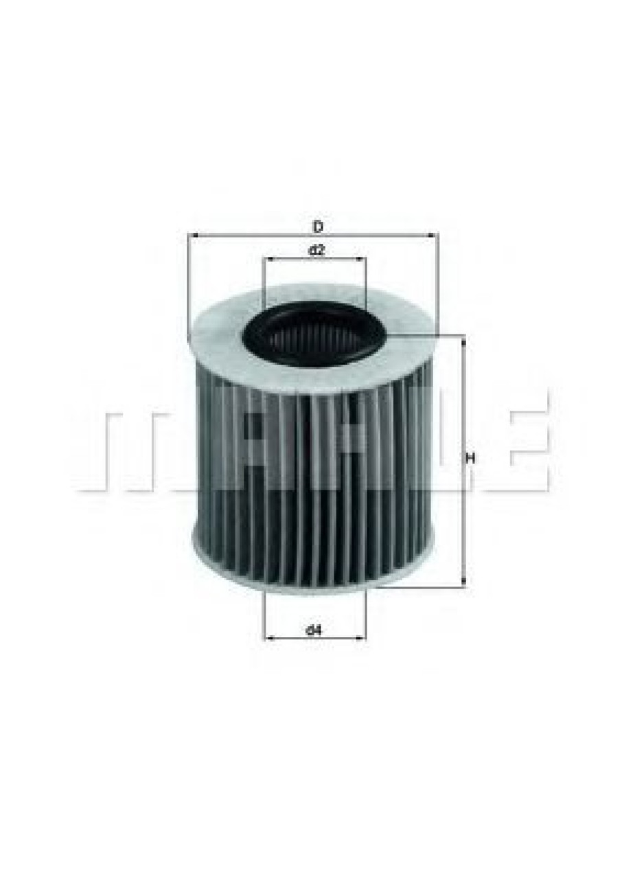 Filtru ulei TOYOTA COROLLA Limuzina (E15) (2006 - 2016) MAHLE ORIGINAL OX 414D2 piesa NOUA