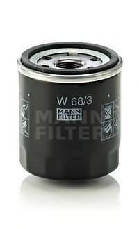 Filtru ulei TOYOTA COROLLA Verso (ZDE12, CDE12) (2001 - 2004) MANN-FILTER W 68/3 piesa NOUA