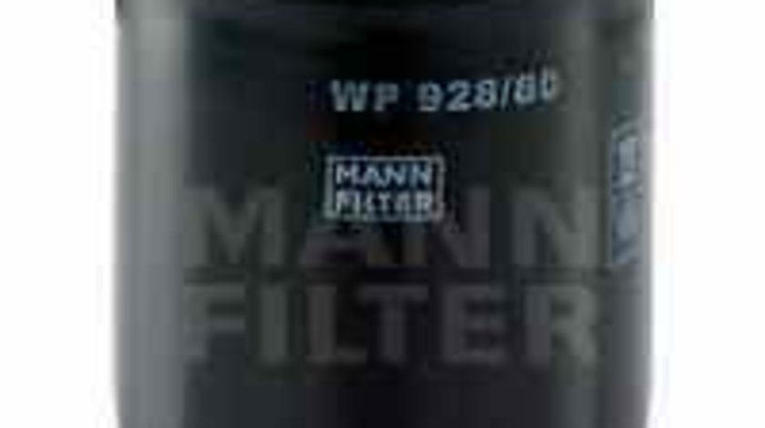 Filtru ulei TOYOTA LAND CRUISER 80 J8 MANN-FILTER WP 928/80