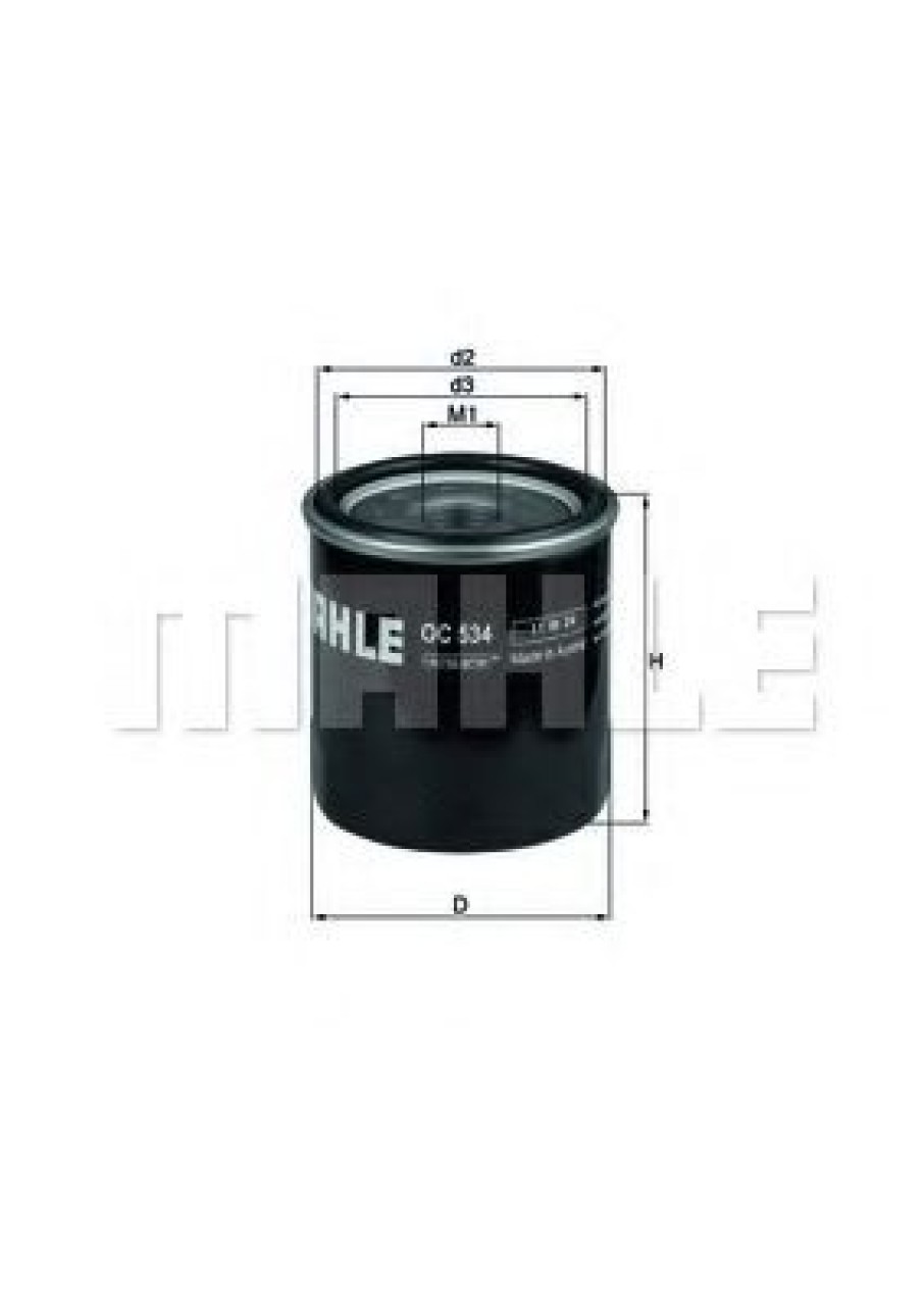 Filtru ulei TOYOTA RAV 4 I (SXA1) (1994 - 2000) KNECHT OC 534 piesa NOUA