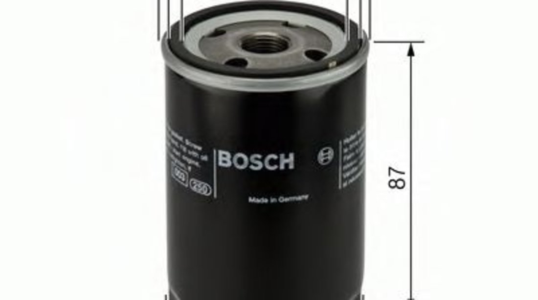 Filtru ulei VOLVO S40 I (VS) (1995 - 2004) BOSCH 0 986 452 041 piesa NOUA