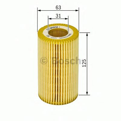 Filtru ulei VOLVO S40 II (MS) (2004 - 2016) BOSCH F 026 407 097 piesa NOUA