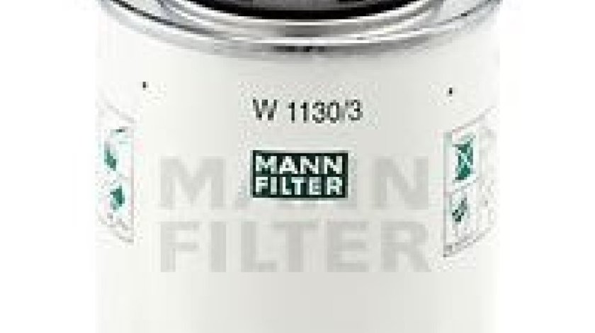 Filtru ulei VOLVO S80 I (TS, XY) (1998 - 2006) MANN-FILTER W 1130/3 piesa NOUA