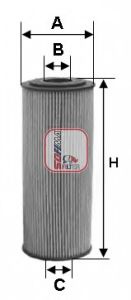 Filtru ulei VOLVO S80 II (AS) (2006 - 2016) SOFIMA S 5154 PE piesa NOUA