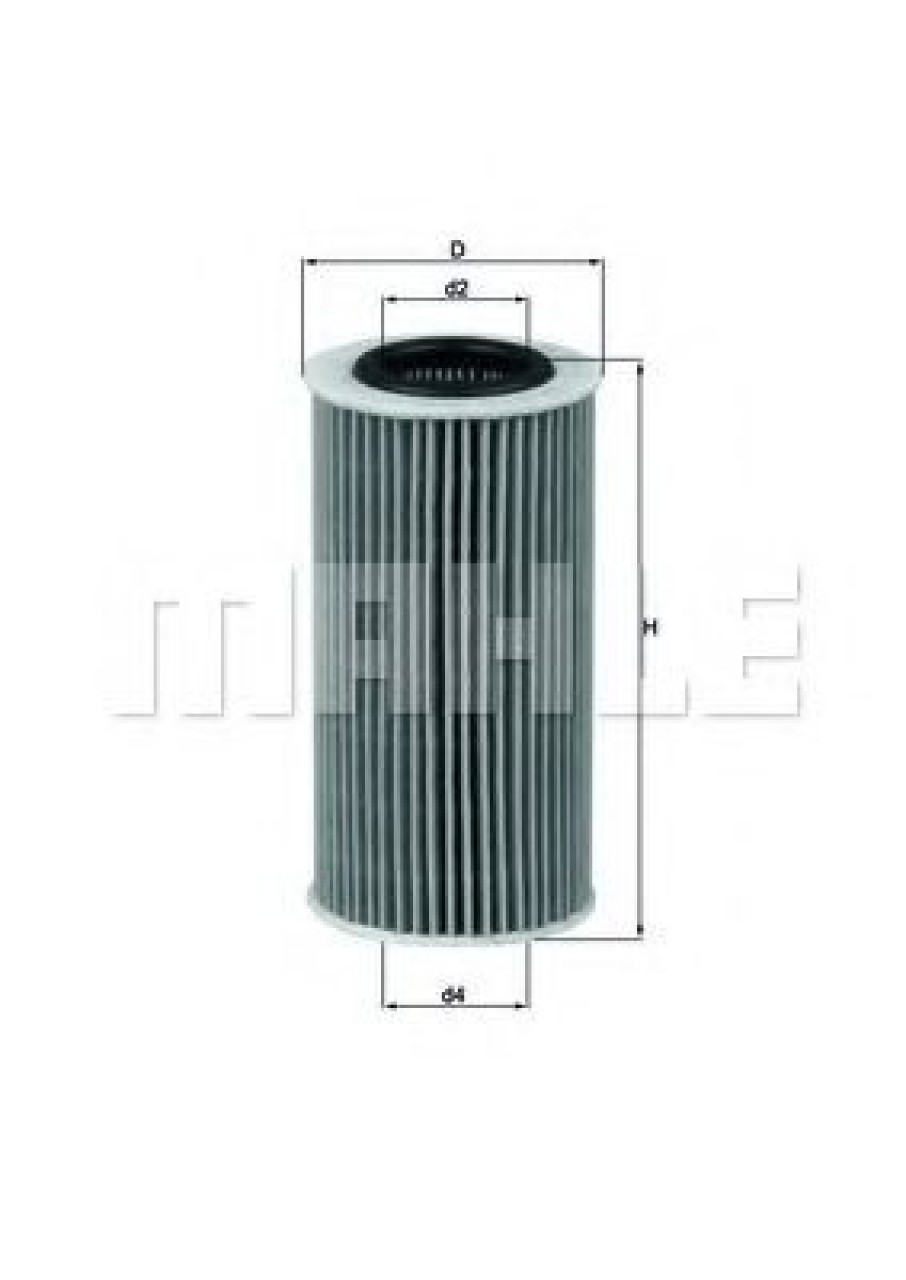 Filtru ulei VOLVO V50 (MW) (2004 - 2016) MAHLE ORIGINAL OX 370D piesa NOUA
