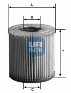 Filtru ulei VOLVO XC60 (2008 - 2016) UFI 25.039.00 piesa NOUA