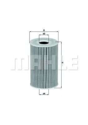 Filtru ulei VW AMAROK (2H, S1B) (2010 - 2016) MAHLE ORIGINAL OX 388D piesa NOUA