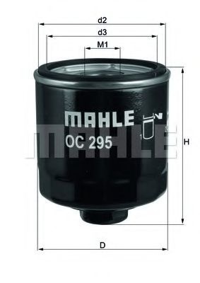 Filtru ulei VW BORA Combi (1J6) (1999 - 2005) MAHLE ORIGINAL OC 295 piesa NOUA