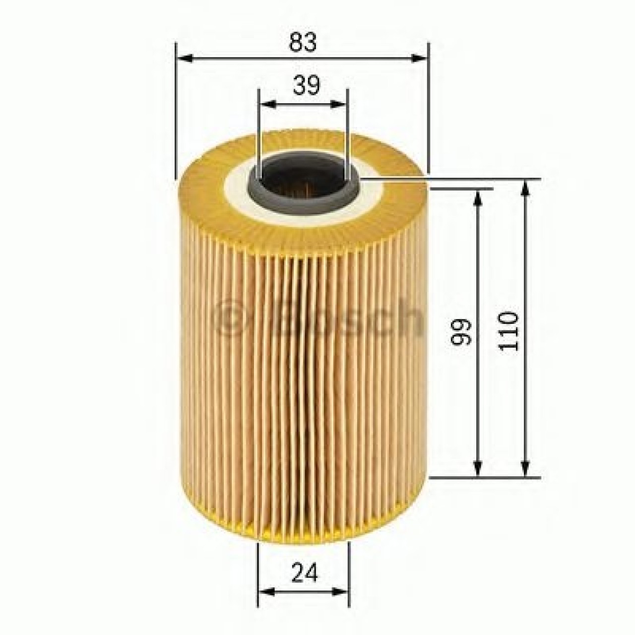 Filtru ulei VW GOLF III Variant (1H5) (1993 - 1999) BOSCH 1 457 429 142 piesa NOUA