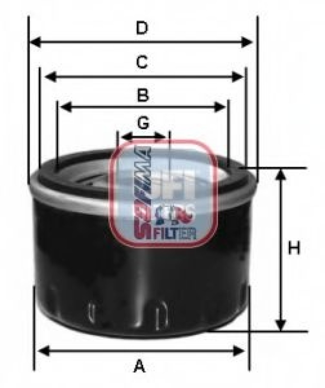 Filtru ulei VW GOLF VII (5G1, BE1) (2012 - 2016) SOFIMA S 3575 R piesa NOUA