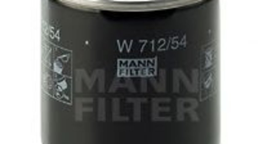 Filtru ulei VW LUPO (6X1, 6E1) (1998 - 2005) MANN-FILTER W 712/54 piesa NOUA