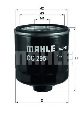Filtru ulei VW NEW BEETLE (9C1, 1C1) (1998 - 2010) MAHLE ORIGINAL OC 295 piesa NOUA
