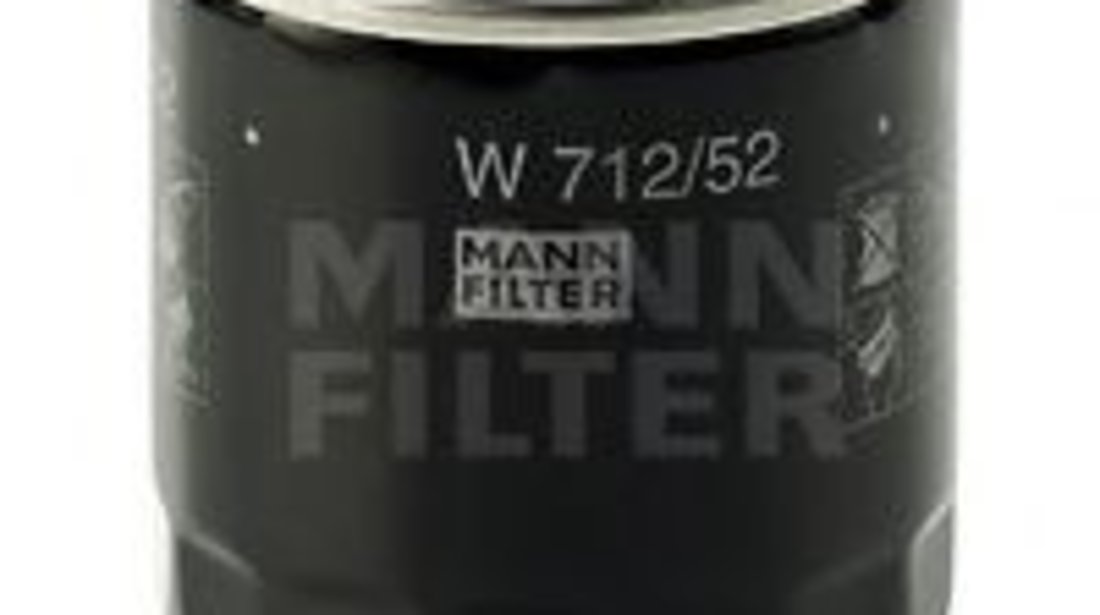 Filtru ulei VW NEW BEETLE (9C1, 1C1) (1998 - 2010) MANN-FILTER W 712/52 piesa NOUA