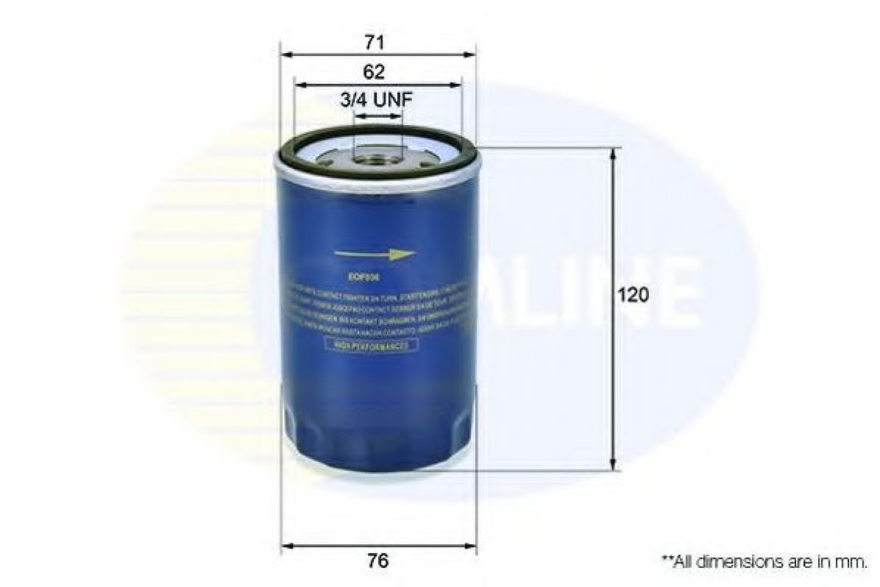 Filtru ulei VW NEW BEETLE Cabriolet (1Y7) (2002 - 2010) COMLINE EOF036 piesa NOUA