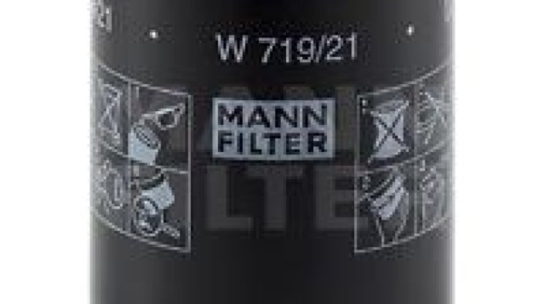 Filtru ulei VW PASSAT (3A2, 35I) (1988 - 1997) MANN-FILTER W 719/21 piesa NOUA