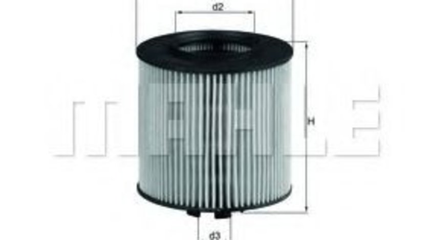 Filtru ulei VW POLO (9N) (2001 - 2012) MAHLE ORIGINAL OX 341D produs NOU