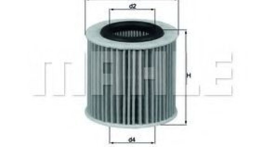 Filtru ulei VW POLO (9N) (2001 - 2012) MAHLE ORIGINAL OX 360D produs NOU