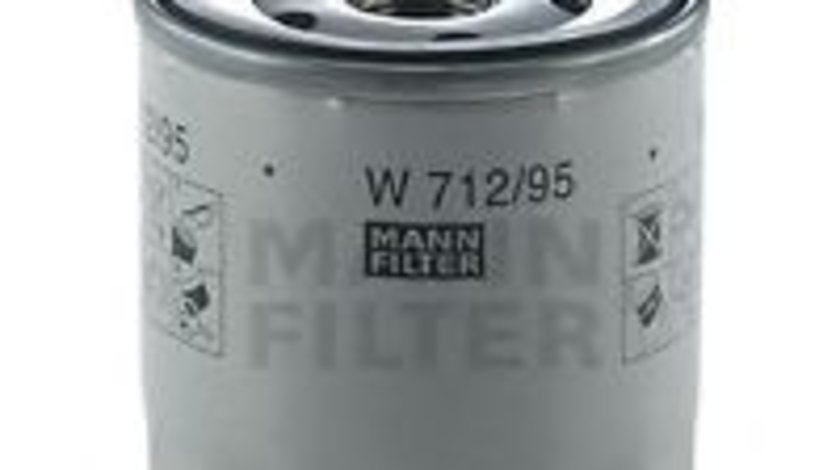 Filtru ulei VW SHARAN (7N1, 7N2) (2010 - 2016) MANN-FILTER W 712/95 piesa NOUA