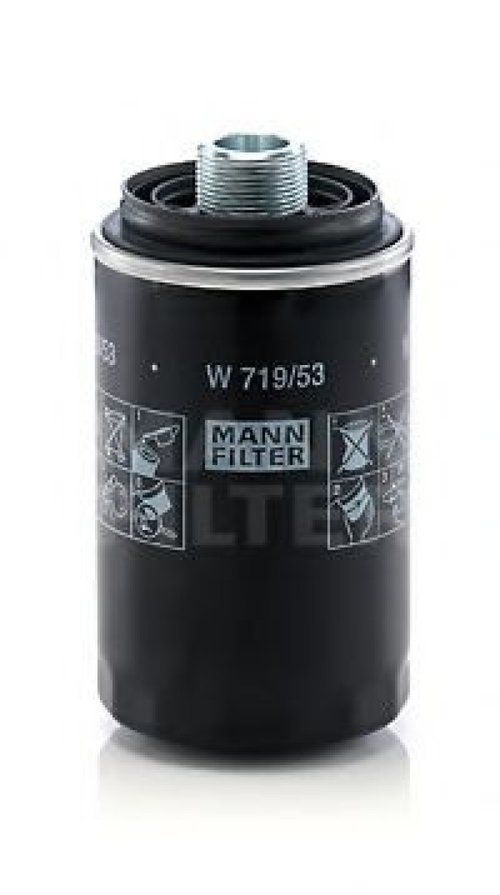 Filtru ulei VW TRANSPORTER V caroserie (7HA, 7HH, 7EA, 7EH) (2003 - 2016) MANN-FILTER W 719/53 piesa...