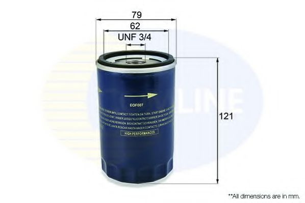 Filtru ulei VW VENTO (1H2) (1991 - 1998) COMLINE EOF007 piesa NOUA