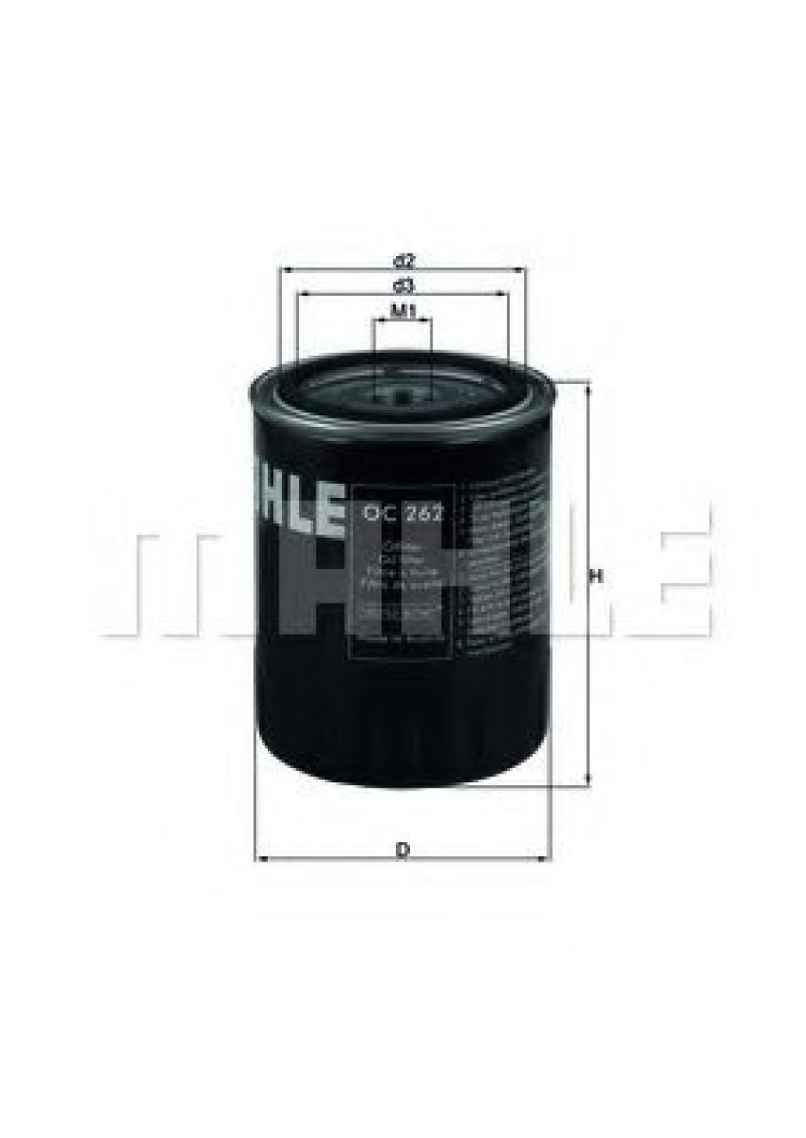 Filtru ulei VW VENTO (1H2) (1991 - 1998) KNECHT OC 262 piesa NOUA