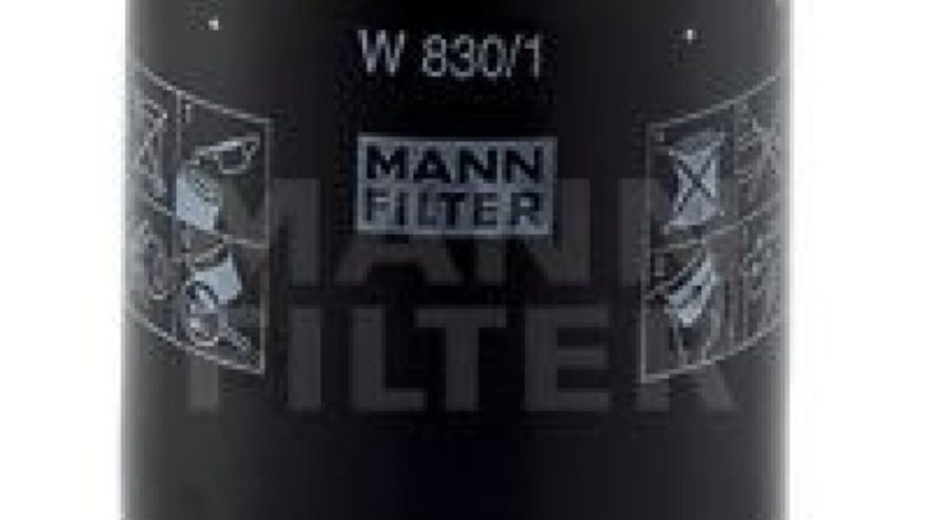 Filtru ulei VW VENTO (1H2) (1991 - 1998) MANN-FILTER W 830/1 produs NOU