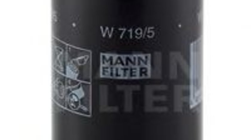 Filtru ulei VW VENTO (1H2) (1991 - 1998) MANN-FILTER W 719/5 produs NOU
